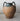 Antique Italian Green Glaze Terracotta Anfora Pottery with greenn glaze at the top