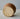 Botton of cheese mold on a neutral background