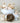 Handmade Baby Boo Pumpkin with Real Stem