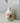 Vintage Botanical Geranium Stoneware Bottle