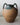 Antique Italian Green Glaze Terracotta Anfora Pottery