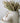Handmade European Grain Sack 4" Pumpkin with Real Stem