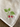 A close-up of a cream-colored linen fabric tea towel corner featuring an embroidered green leafy branch with a red raspberry motif, resting on a dark wooden surface.